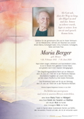 Maria Berger